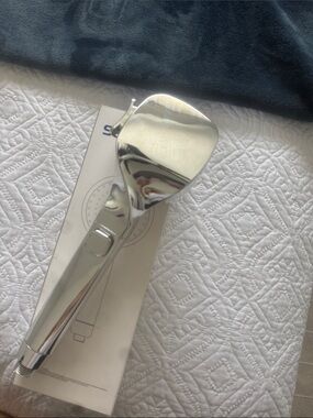 Polished Silver Handheld Shower Head - Sleek Modern Design